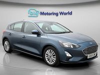 Used Ford Focus Titanium 125 HP (91 kW) 2020 Blue Hatchback