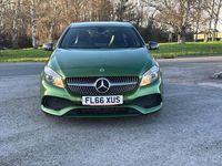 Used Mercedes A180 AMG line 122 HP (89 kW) 2016 Green Hatchback