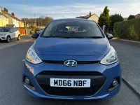 Used Hyundai i10 2017 Blue Hatchback