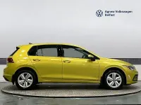 Used VW Golf VII Life 2021 Yellow Hatchback