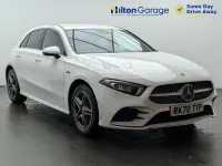 Used Mercedes A250 AMG line 2020 White Hatchback