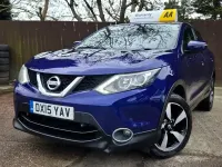 Used Nissan Qashqai N-TEC 110 HP (80 kW) 2015 Blue SUV