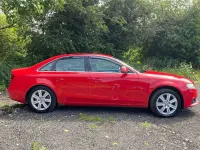 Used Audi A4 2009 Red Sedan