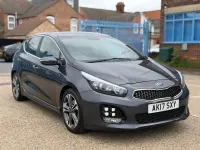 Used Kia Ceed GT-Line 136 HP (100 kW) 2017 Silver Hatchback