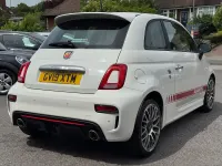 Used Abarth 595 145 HP (106 kW) 2019 White Hatchback