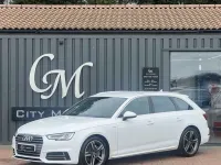 Usado Audi A4 S-Line 190 CV (139 kW) 2017 Blanco Familiar