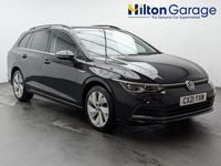 Used VW Golf VIII Style 150 HP (110 kW) 2021 Black Estate