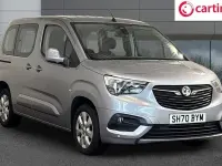 Used Vauxhall Combo S 131 HP (96 kW) 2020 Grey MPV