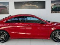 Used Mercedes CLA220 AMG line 177 HP (130 kW) 2017 Red Sedan