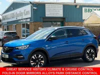 Used Vauxhall Grandland X Edition 130 HP (95 kW) 2021 Blue SUV