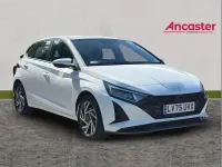 New Hyundai i20 Advanced 99 HP (72 kW) 2025 White Hatchback