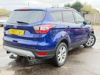 Used Ford Kuga Zetec 120 HP (88 kW) 2017 Blue SUV