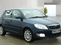 Used Skoda Fabia Elegance 105 HP (77 kW) 2013 Blue Hatchback