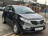 Used Kia Sportage 115 HP (84 kW) 2012 Black SUV