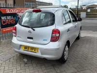 Used Nissan Micra Visia 98 HP (72 kW) 2011 Silver Hatchback