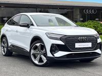 Used Audi Q4 Sportback e-tron Black Edition 210 kW (286 HP) 2025 White SUV