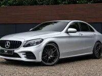 Used Mercedes C220 AMG Line Premium 2020 Silver Sedan