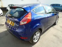 Used Ford Fiesta Zetec 82 HP (60 kW) 2014 Blue Hatchback