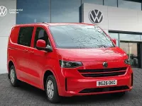 New VW Transporter 2026 Red Van