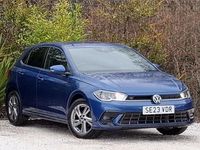Used VW Polo R-line 95 HP (69 kW) 2023 Blue Hatchback