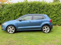 Usado VW Polo SEL 110 HP (80 kW) 2016 Azul Citadino
