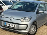 Used VW up! move up! 60 HP (44 kW) 2016 Silver Hatchback