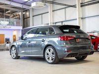 Used Audi A3 Sportback S-Line 150 HP (110 kW) 2018 Grey Hatchback