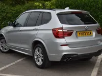 Used BMW X3 M Sport 258 HP (189 kW) 2013 Silver SUV