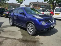 Used Nissan Juke Tekna 115 HP (84 kW) 2016 Blue SUV