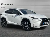 Used Lexus NX200t Sport Line 235 HP (172 kW) 2015 Sonic white SUV