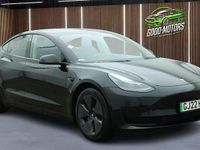 Used Tesla Model 3 Standard Range Plus 366 kW (498 HP) 2022 Black Sedan