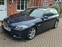 Used BMW 530 M Sport 245 HP (180 kW) 2010 Blue Estate