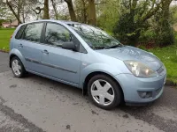 Used Ford Fiesta Zetec 75 HP (55 kW) 2006 Blue Hatchback