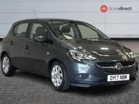 Used Vauxhall Corsa Design Edition 90 HP (66 kW) 2017 Grey Hatchback