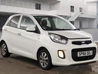 Used Kia Picanto 84 HP (61 kW) 2016 White Hatchback