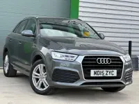 Used Audi Q3 S-Line 150 HP (110 kW) 2015 Grey SUV