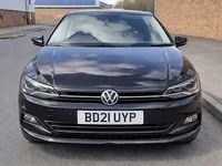 Used VW Polo Match 95 HP (69 kW) 2021 Black Hatchback