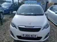 Used Peugeot 108 Allure 82 HP (60 kW) 2016 White Hatchback