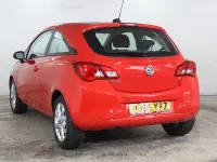 Used Vauxhall Corsa 70 HP (51 kW) 2015 Red Hatchback