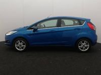 Used Ford Fiesta Zetec 100 HP (73 kW) 2015 Blue Hatchback