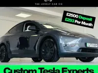 Used Tesla Model Y Long Range AWD 378 kW (514 HP) 2022 Grey SUV