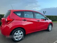 Used Nissan Note Visia 80 HP (58 kW) 2014 Red Hatchback
