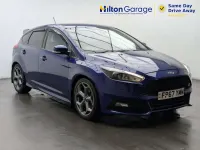 Used Ford Focus ST 185 HP (136 kW) 2017 Blue Hatchback