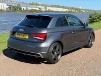 Usado Audi A1 S-Line 150 CV (110 kW) 2015 Gris Utilitario