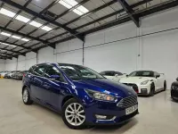 Used Ford Focus Titanium 125 HP (91 kW) 2016 Blue Estate