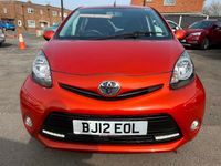 Used Toyota Aygo 68 HP (50 kW) 2012 Red Hatchback