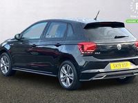 Used VW Polo R-line 116 HP (85 kW) 2019 Black Hatchback