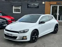 Used VW Scirocco Black Edition 184 HP (135 kW) 2016 White Coupe