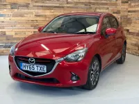 Begagnad Mazda 2 Inclusive 89 HK (65 kW) 2015 Röd Halvkombi
