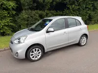 Used Nissan Micra Acenta 80 HP (58 kW) 2014 Silver Hatchback